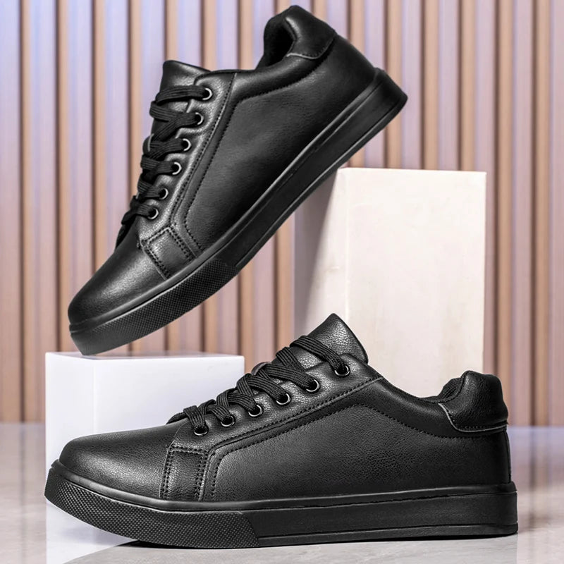 Lässige Lederschuhe