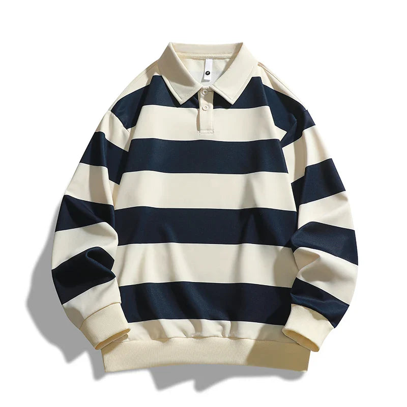 Lässiger Polo-Pullover