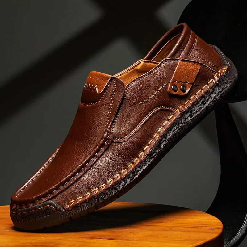 Leder-Loafer für Herren