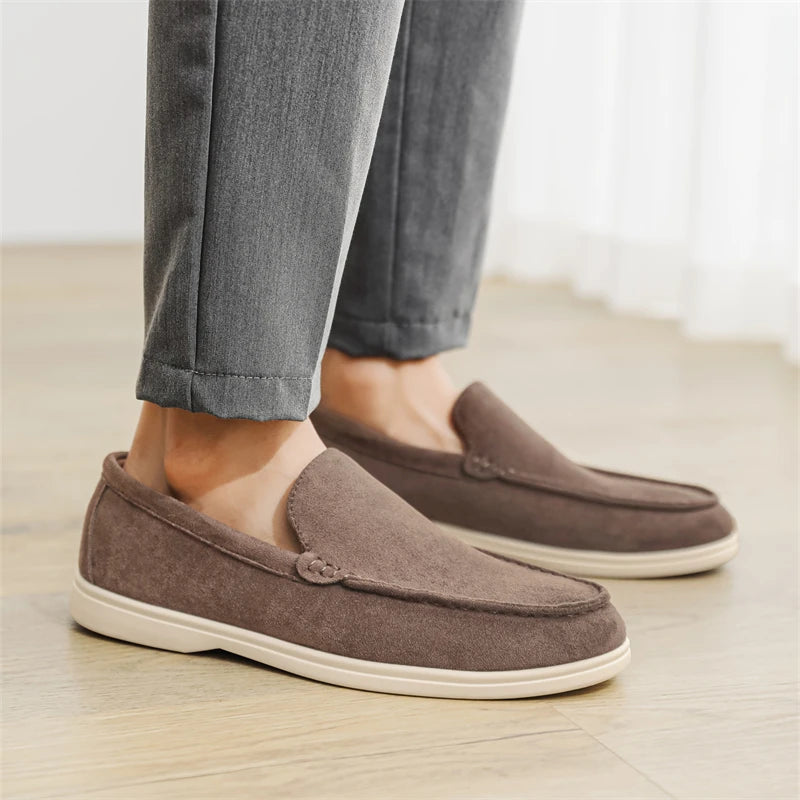 Lässige Wildleder-Loafer