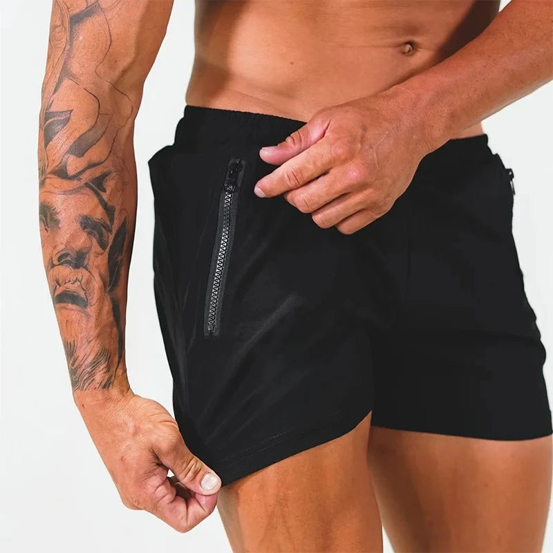 Badeshorts mit Reißverschlusstaschen