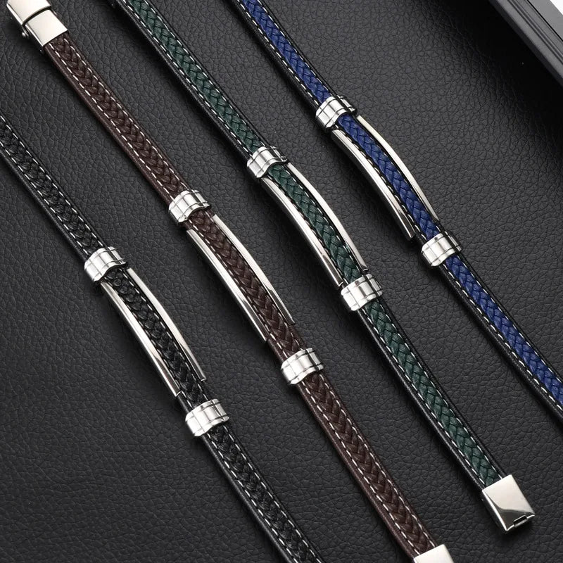 Stilvolles Edelstahlarmband für Männer