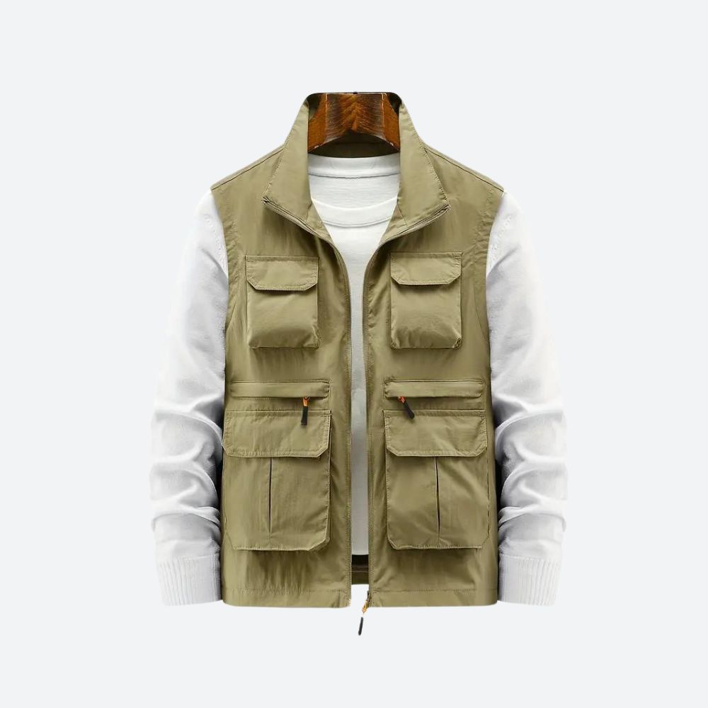 Stylische Strickjacke mit Taschen