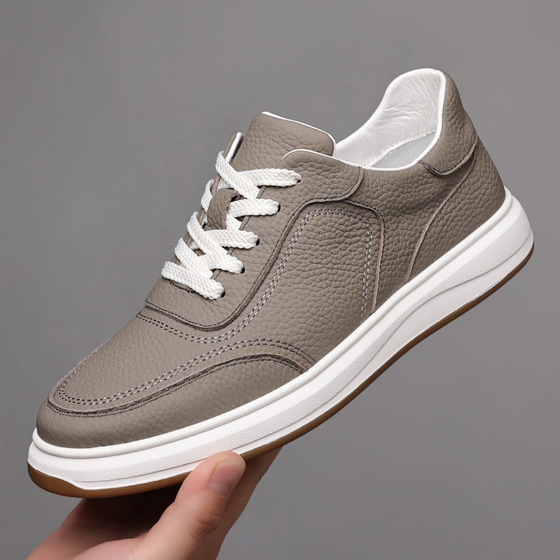 Turnschuhe aus Leder