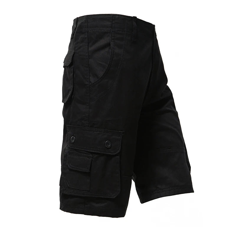 Lässige Cargo-Knieshorts