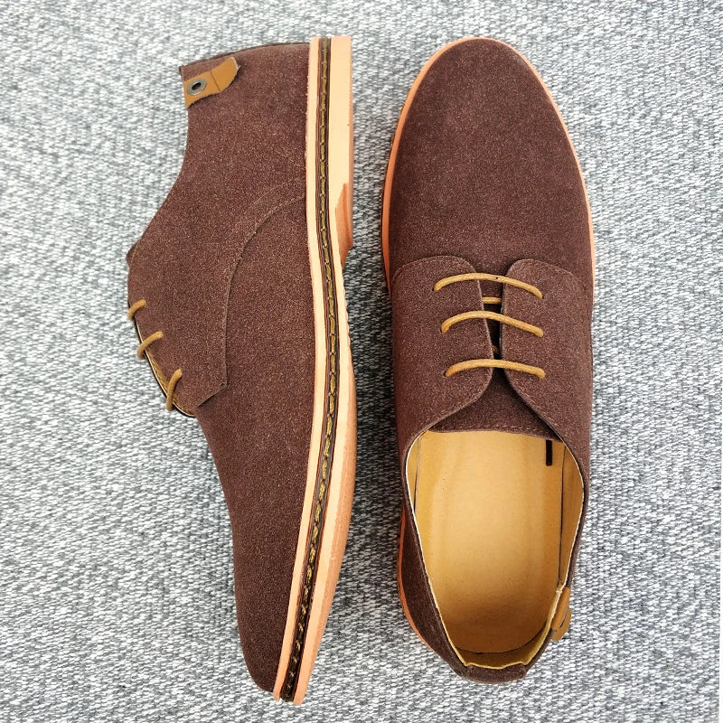 Oxford Wildleder Business Schuhe