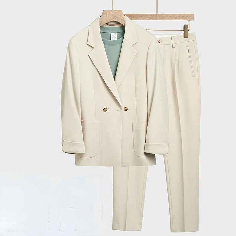 Elegantes Loose Fit Herren-Set