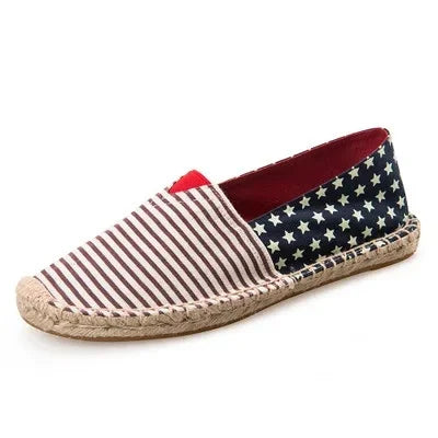 Elegante Espadrilles aus Canvas