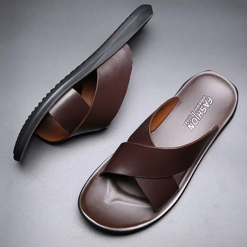 Elegante Ledersandalen