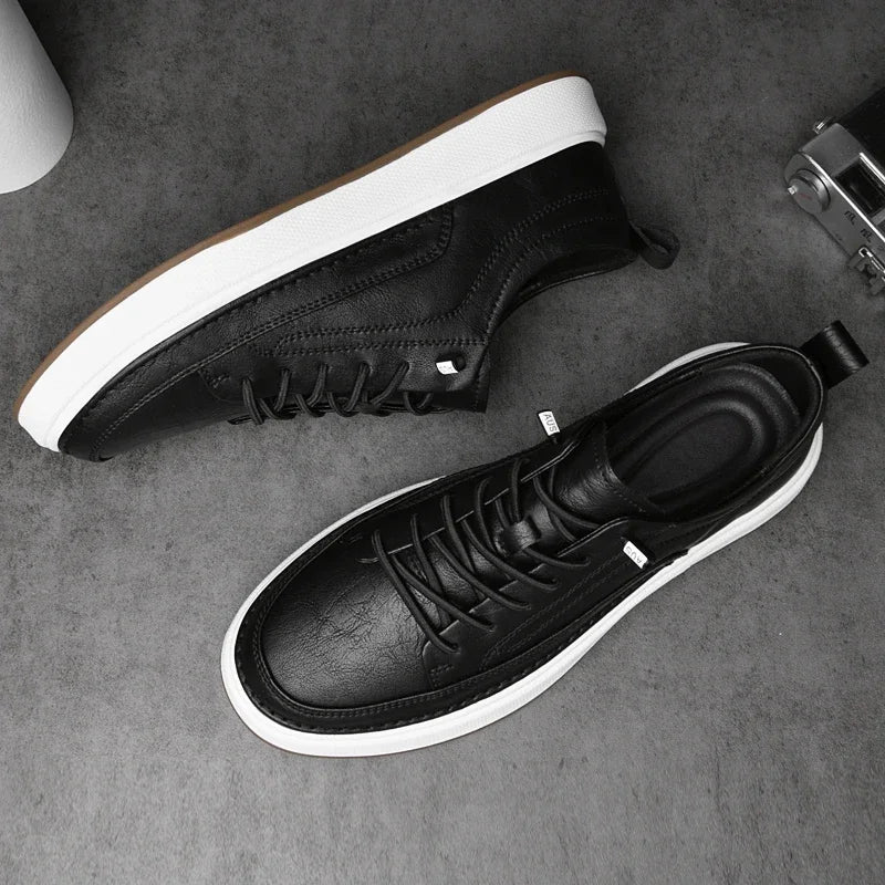 Schicke Leder-Sneakers