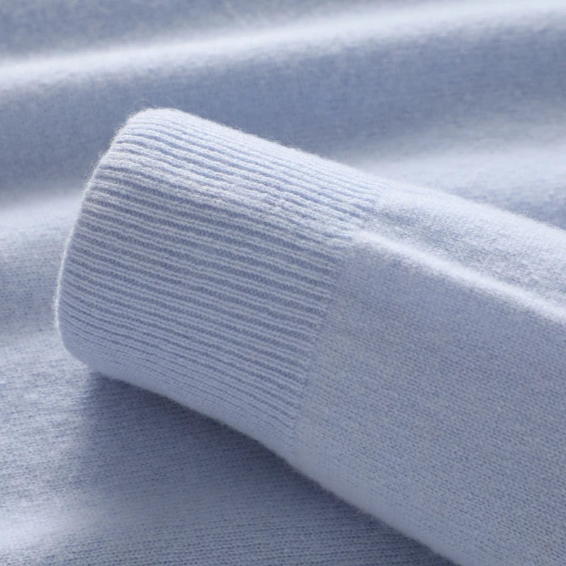 Halbhoher Kragen Kaschmirpullover