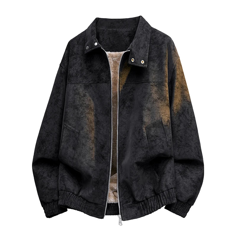 Retro-Jacke mit Fleecefutter