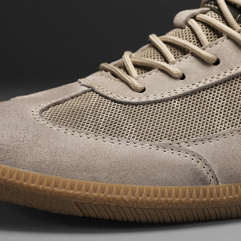 Lässige Leder-Sneakers