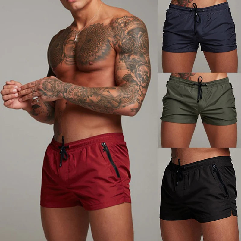 Badeshorts mit Reißverschlusstaschen