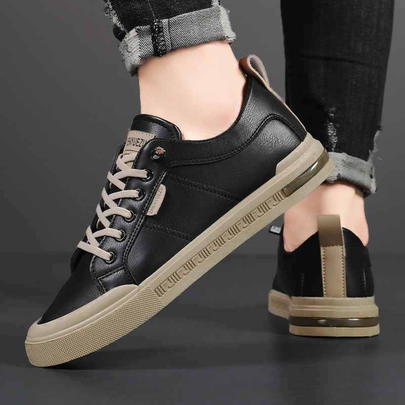 Elegante Leder-Sneaker