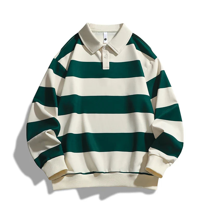 Lässiger Polo-Pullover