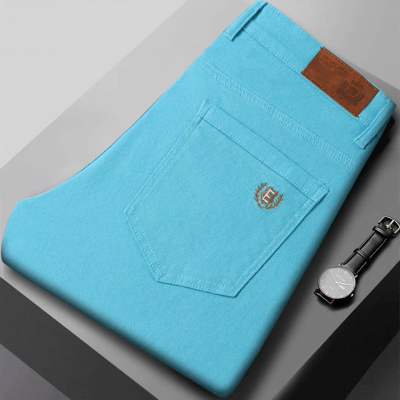 Elegante Stretch-Jeans aus Denim