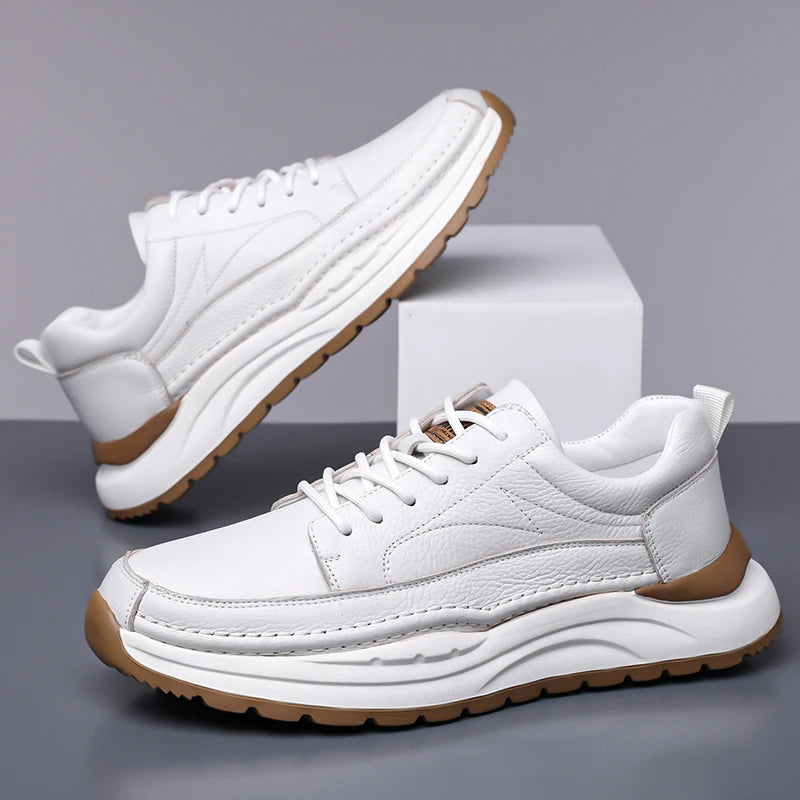 Klassische Leder Herrenschuhe