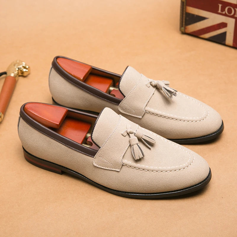Elegante Loafers mit Quasten