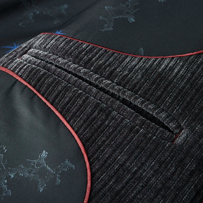 Eleganter Cord-Anzug-Blazer