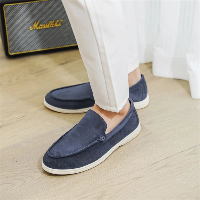 Lässige Wildleder-Loafer