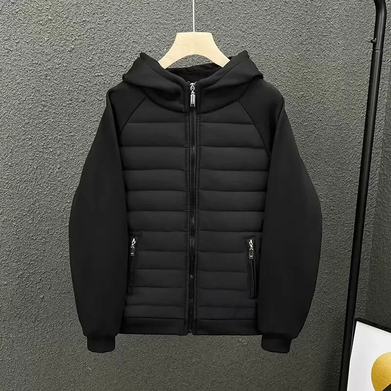Elegante wattierte Baumwolljacke