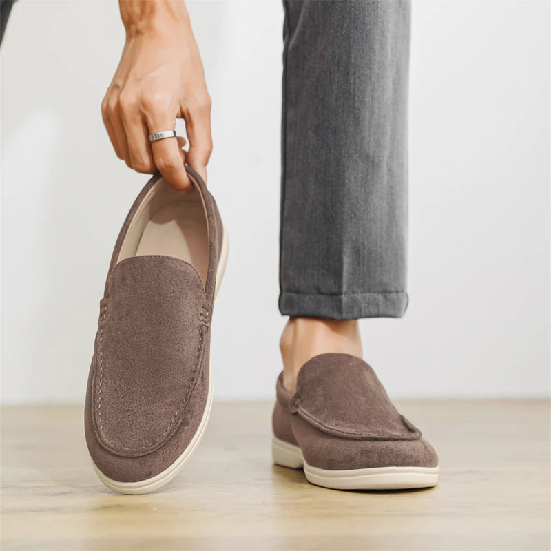 Lässige Wildleder-Loafer