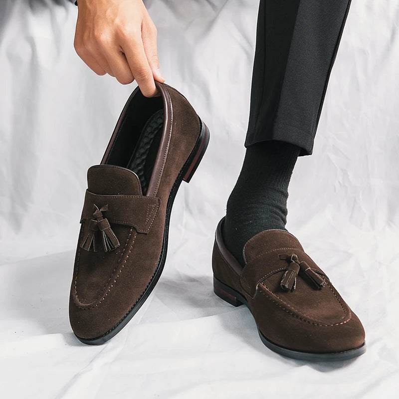 Elegante Loafers mit Quasten