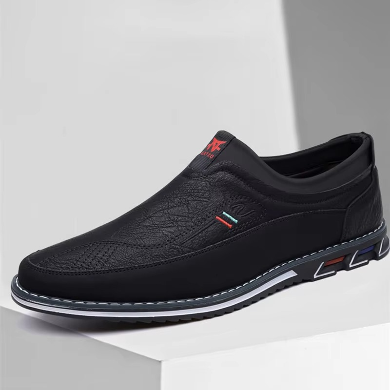 Leder Slipper Business Schuhe