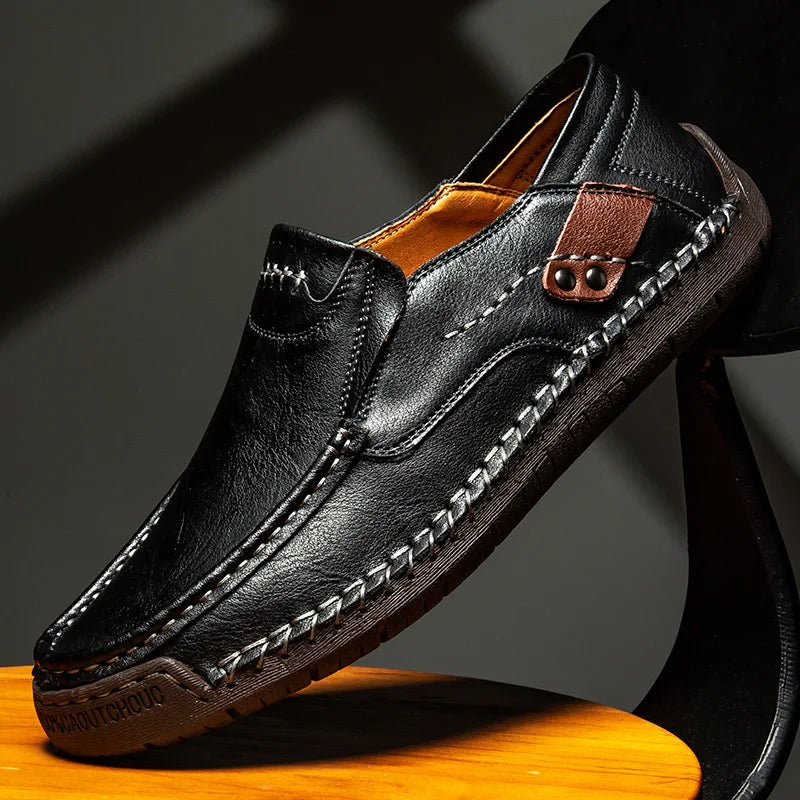 Leder-Loafer für Herren