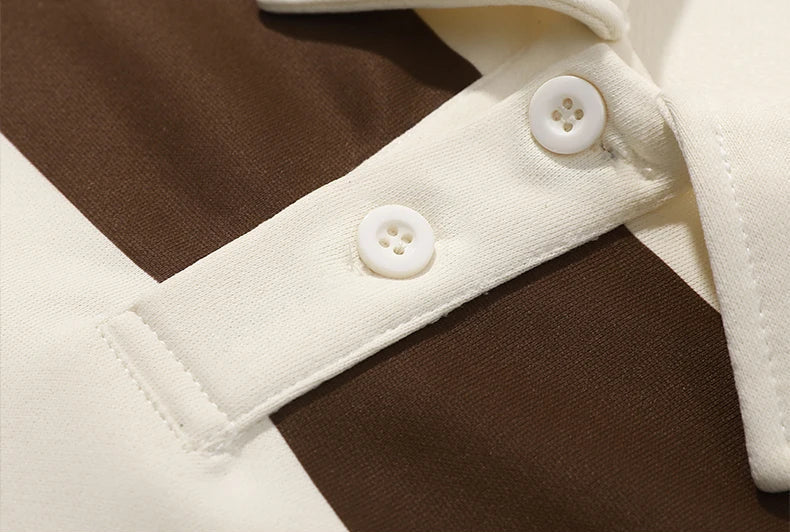 Lässiger Polo-Pullover