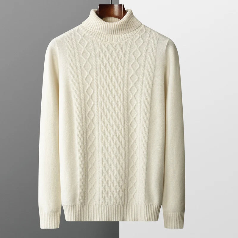 Saint-Tropez Wollrollkragenpullover
