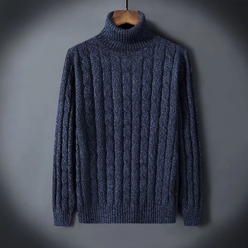 Schicker Rollkragenpullover aus Wolle