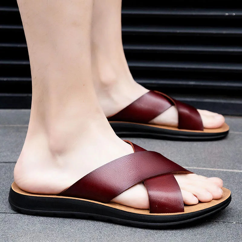 Lässige italienische Sandalen