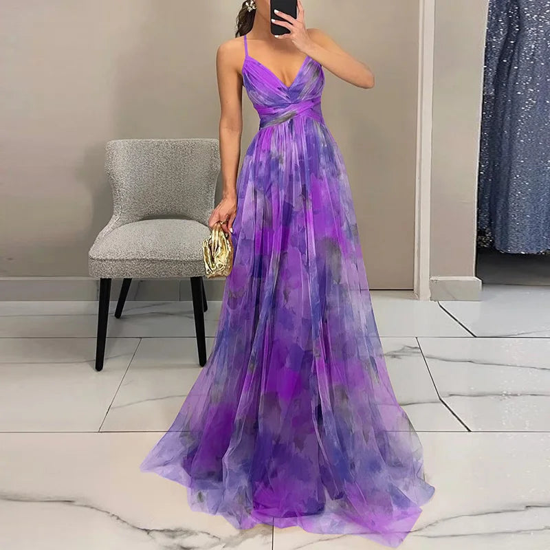 Elegantes langes Kleid