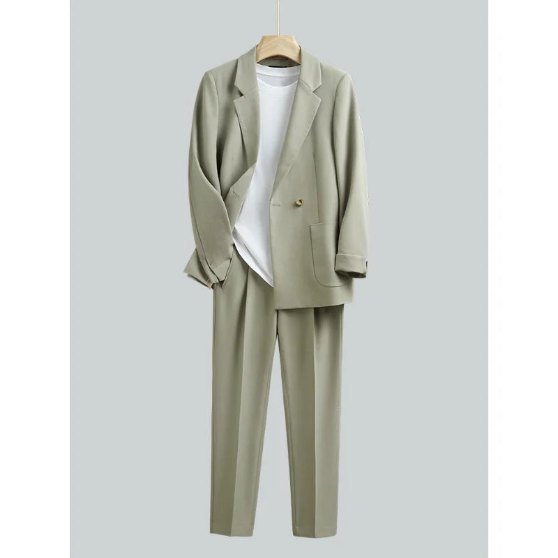 Elegantes Loose Fit Herren-Set