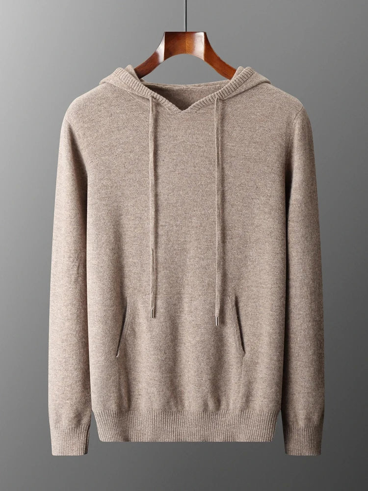 Sirlus Kapuzenpullover aus Merinowolle