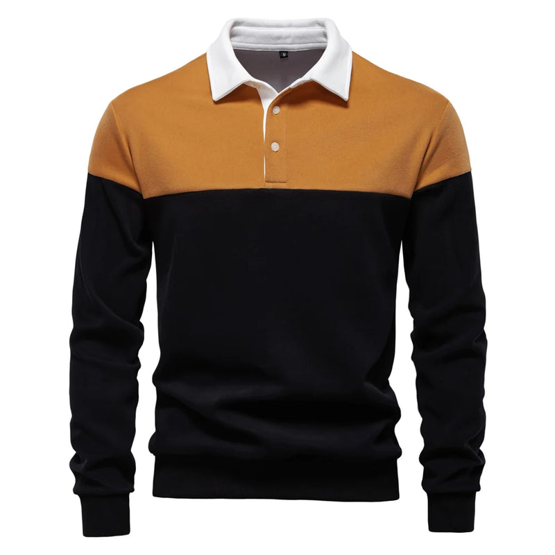 Eleganter Polo-Pullover