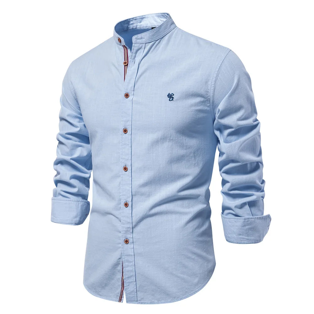 Elegantes Leinenhemd