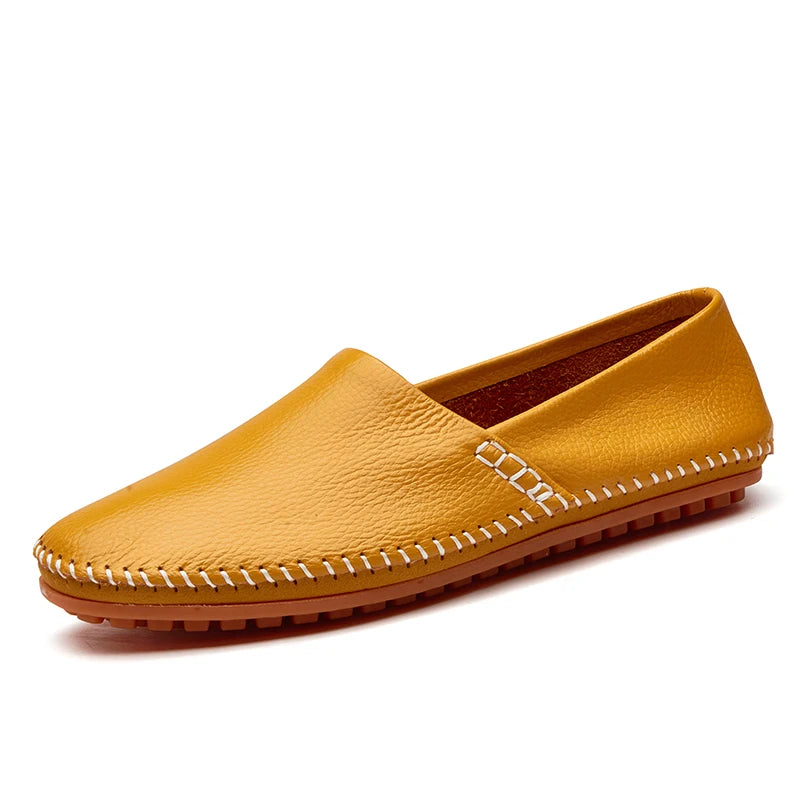 Leichte Leder-Slipper