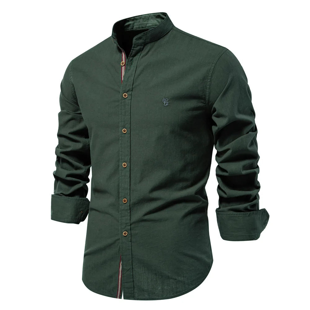 Elegantes Leinenhemd