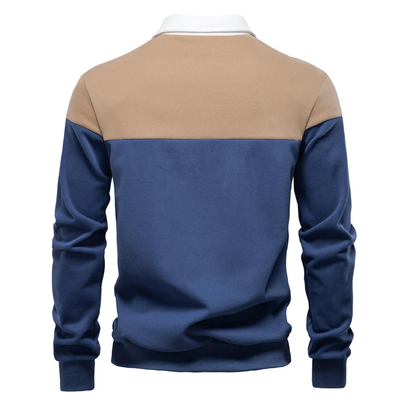 Eleganter Polo-Pullover