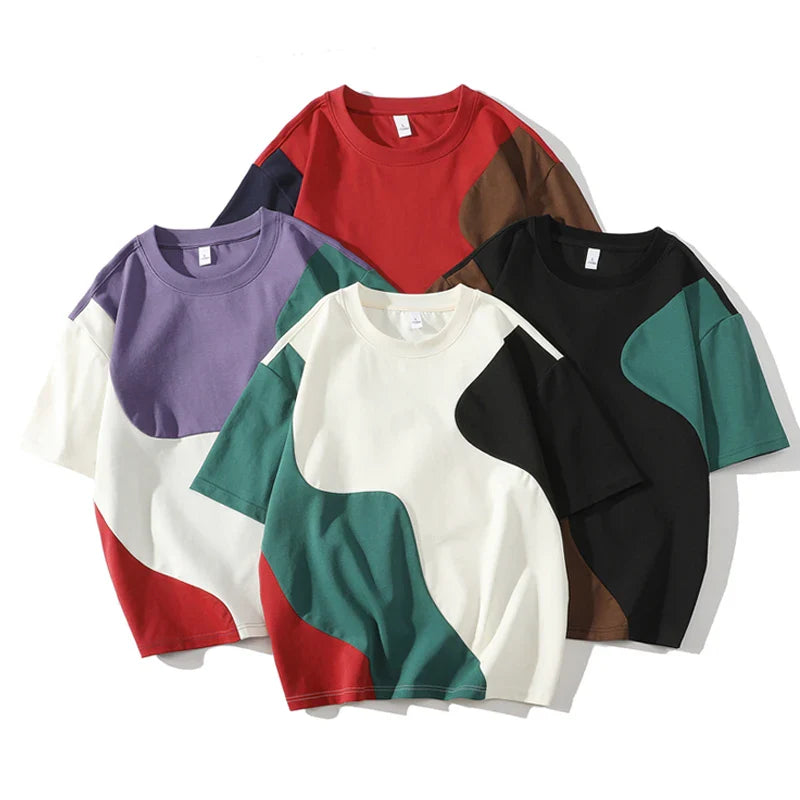 Lässiges Patch Tee