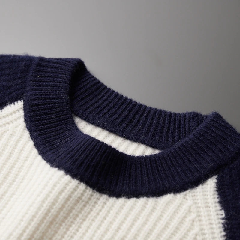 Klassischer Pullover aus Merinowolle