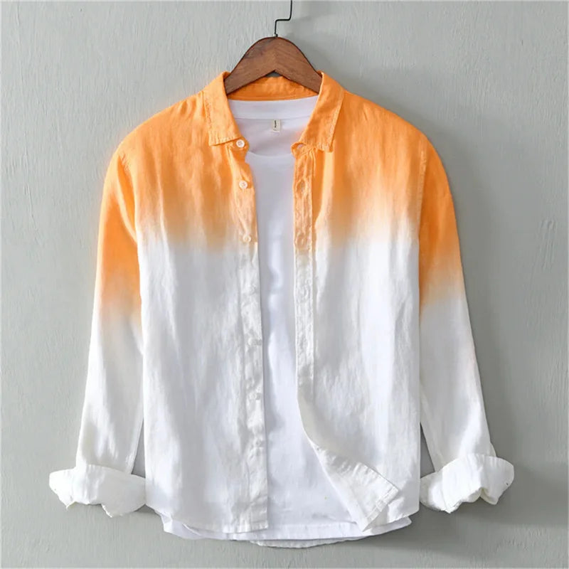 Elegantes farbenfrohes Hemd