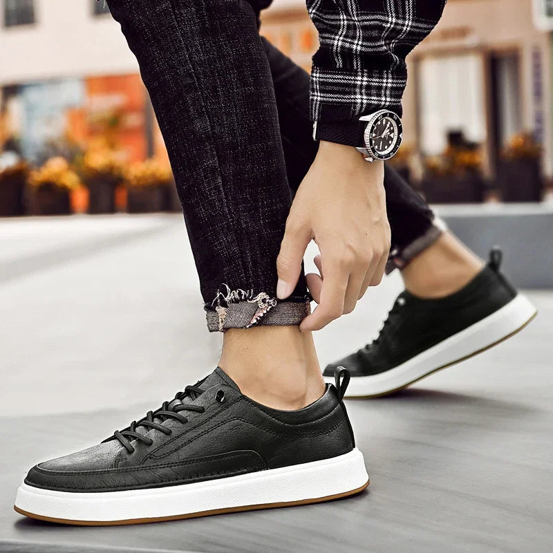 Schicke Leder-Sneakers