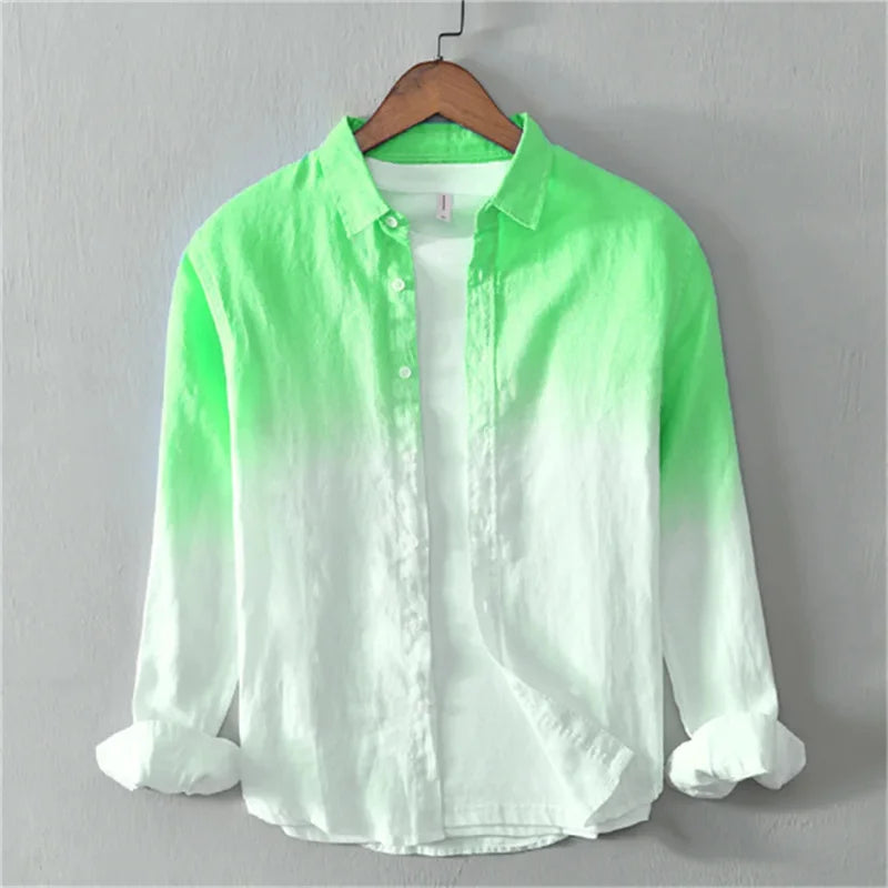 Elegantes farbenfrohes Hemd
