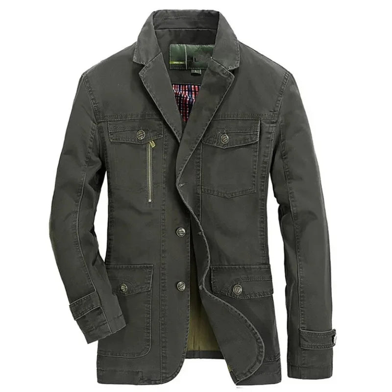Lässige warme Blazerjacke