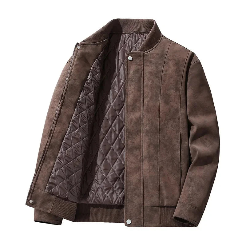 Elegante Wildlederjacke