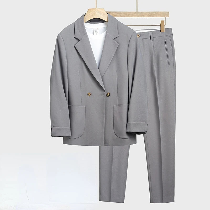 Elegantes Loose Fit Herren-Set